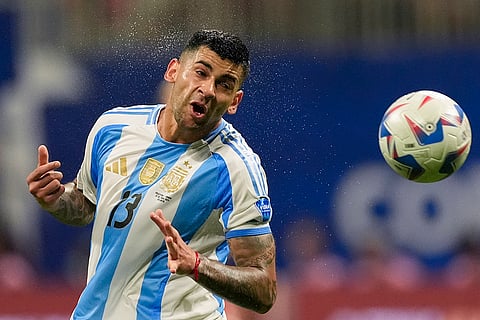 Argentina's Cristian Romero